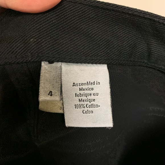 Vintage 90s Calvin Klein High Waisted Jeans Black - Picture 7 of 8